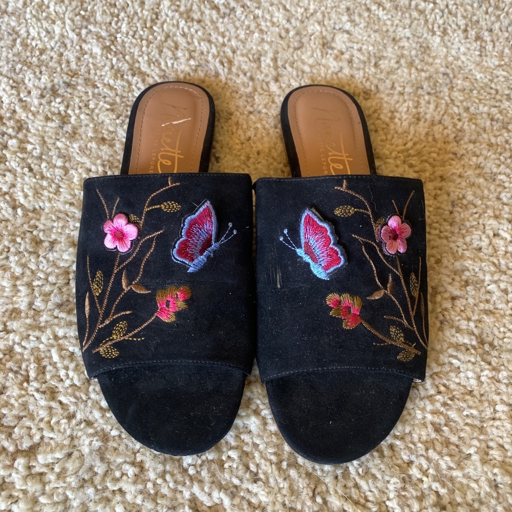 Floral mules